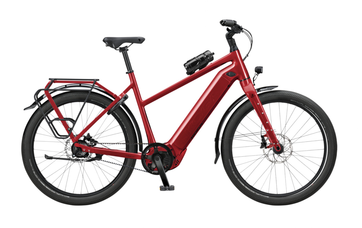 Koga E-Worldtraveller S, Siena Red Shiny